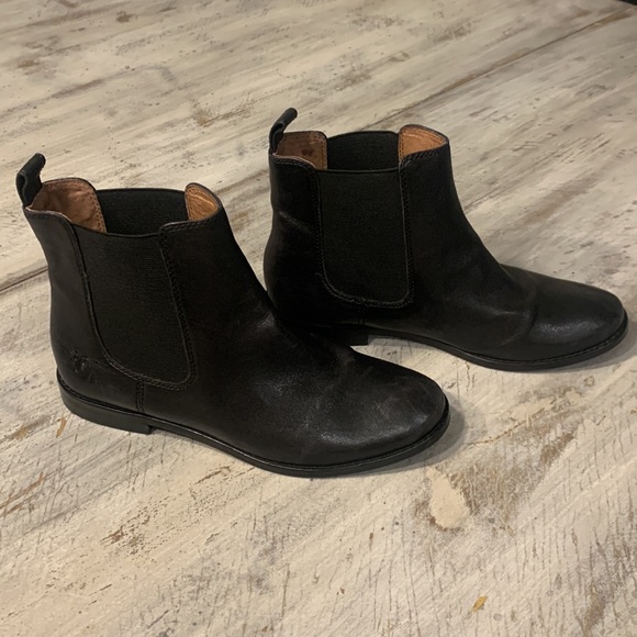 Frye Anna Chelsea Leather Boots - Picture 6 of 11